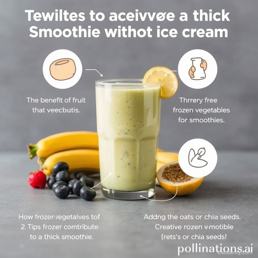How To Make Smoothies Thick Without Using Ice Cream? Crazy Juicer